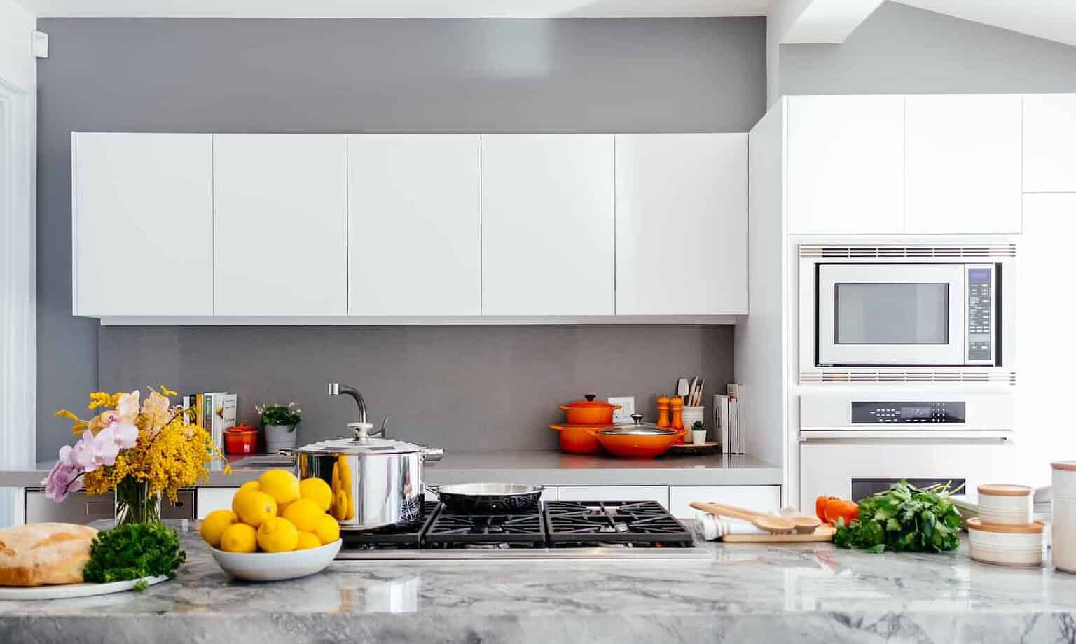 white over-the-range oven