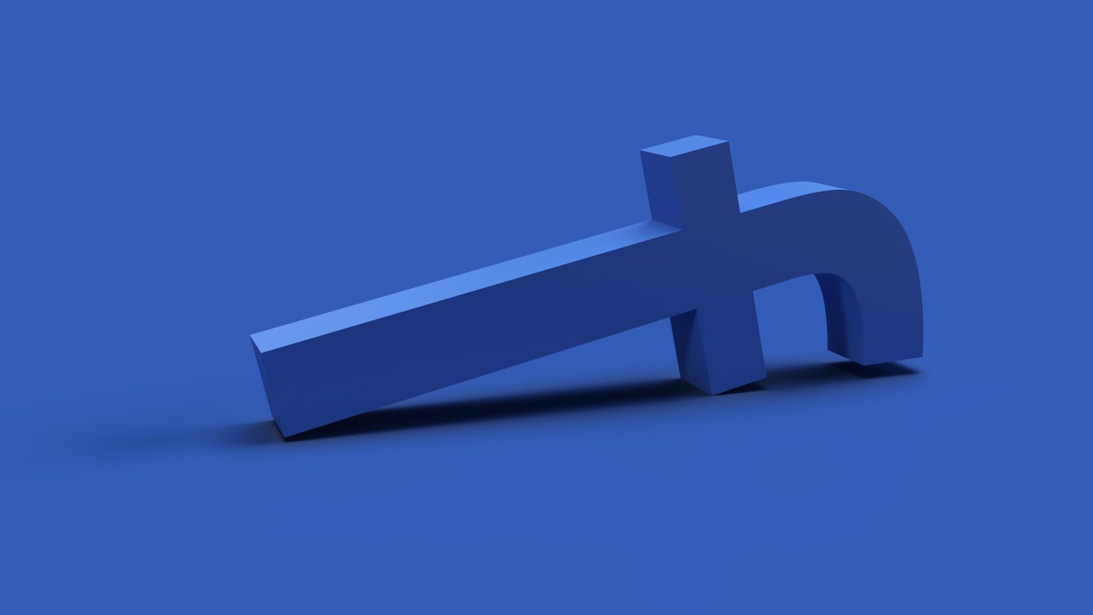 a blue object with a cross on it